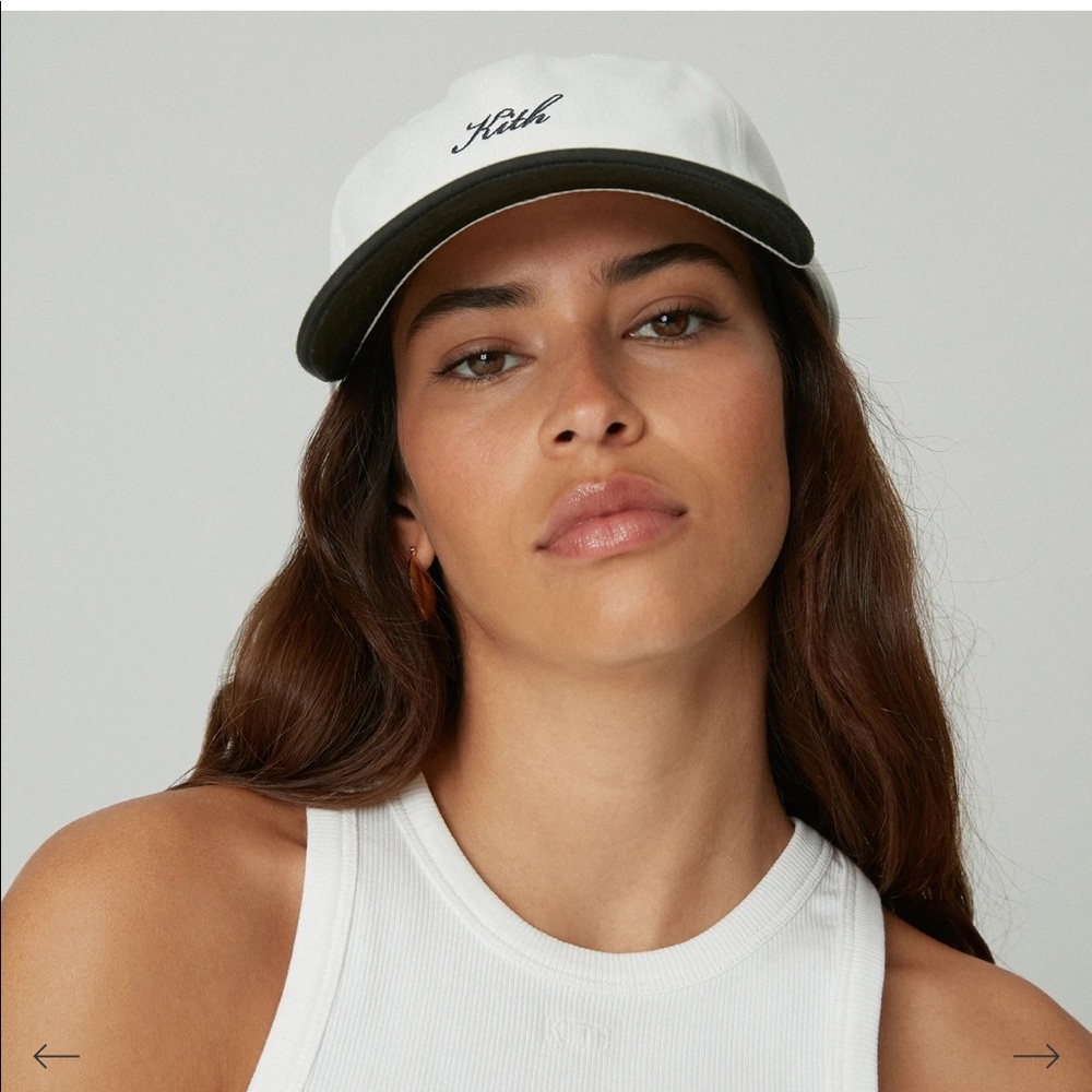 Kith Women Lyra High Neck Ribbed Tank White